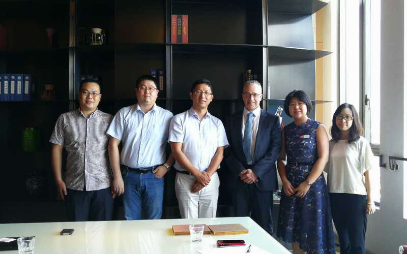 南澳职业技术学院（TAFE SA）院长莅临上海，与中教科交流合作事宜